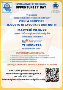 locandina OPPORTUNITY DAY MANPOWER