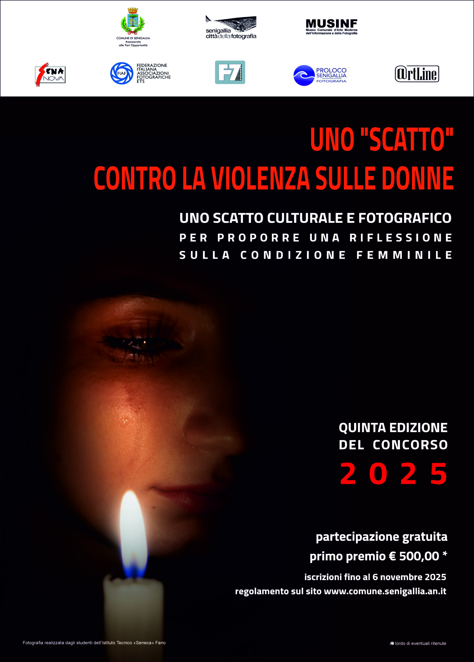 Uno "Scatto contro la violenza sulle donne" - Quinta edizione