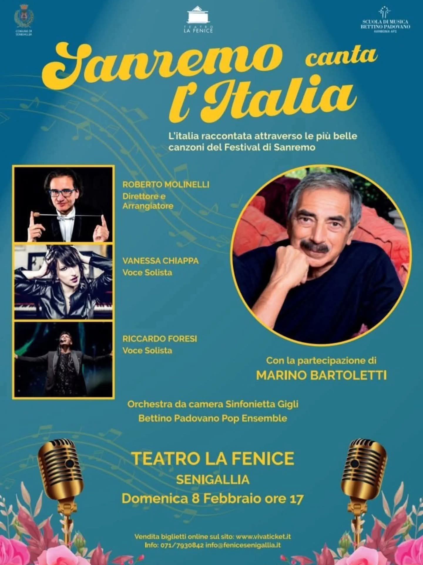 Locandina Sanremo canta l'Italia